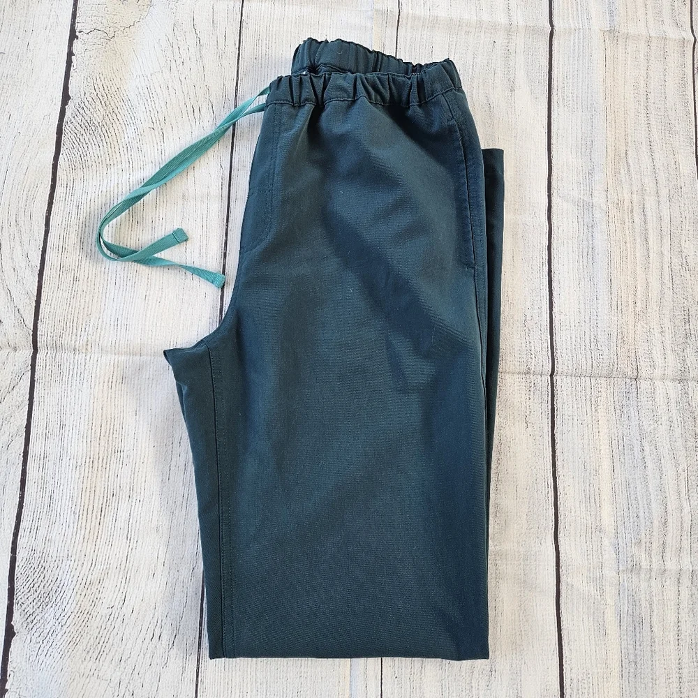 Figs Pisco Basic Scrub Pants FM4500, Caribbean Blue, Size S, Good Used Condition